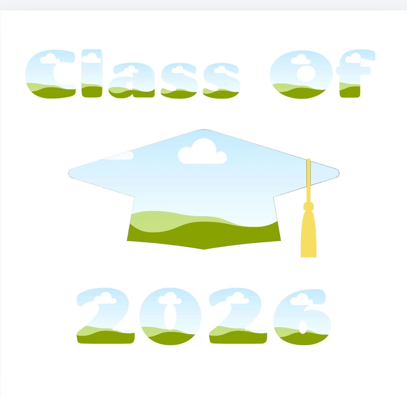 Class of 2026 Graduation Cap Design – Customizable Graduate Apparel - Etsy