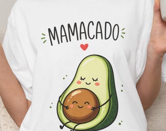 Mamacado Shirt, Baby Announcement Shirt, New Mom Gift, Pregnancy Reveal Shirt, Maternity Shirt, Baby Shower Gift, Mamacado Tshirt, Funny Mom
