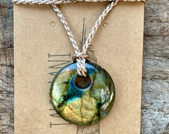 Collar curativo de labradorita