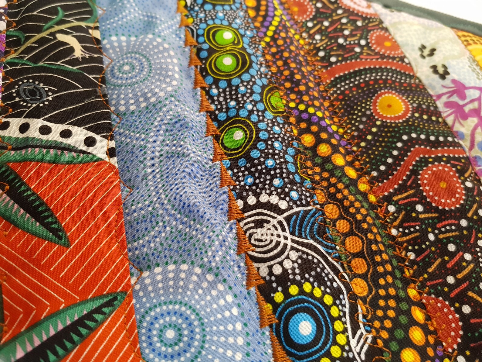 Quilted Aboriginal Place mats Quilted Place mats Etsy