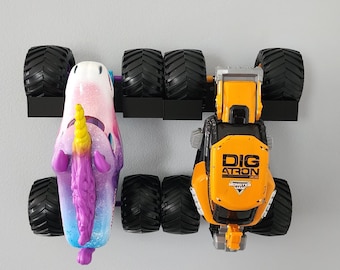 Monster Jam Hot Wheels 1:24 Wall Mount Display Hook
