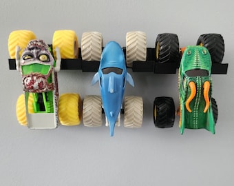 Monster Jam Hot Wheels 1:64 Wall Mount Display Hook