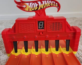 Relocation Adapter for Hot Wheels 6-Lane Raceway Finish Line Track Playset
