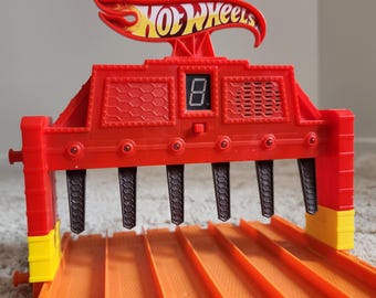 Adaptadores elevadores para pista de carreras de Monster Trucks para el set de juego de pista de 6 carriles de Hot Wheels Monster Jam