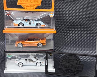 Hot Wheels RLC RedLine Club Acrylic Case Stacker Plate