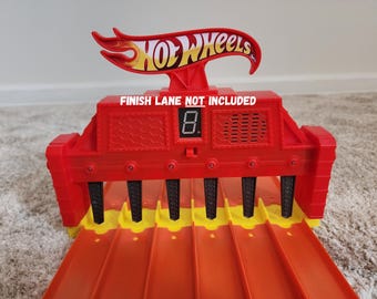 Relocation Adapter for Hot Wheels 6-Lane Raceway Finish Line Track Playset