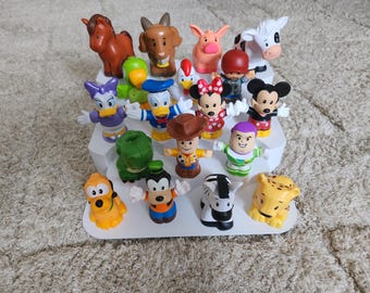 Fisher Price Little People Figure Storage Display - Holds 18 Figures