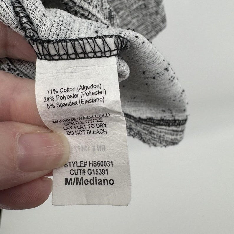 Le Lis Anthropologie Y2K ブラック＆ホワイト ツイードスカート サイズM アメリカ製 画像 4