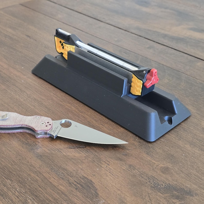 Work Sharp guidad knivsliphållare för bordsskrivbord eller arbetsbänk. bild 2