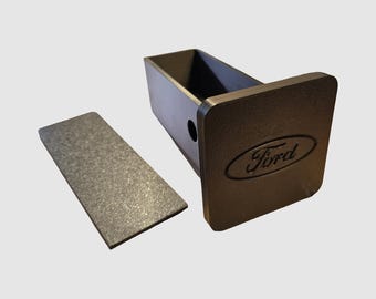 Ford Super Duty förvaringslåda med dold dragkrok och lock (2" eller 2,5")