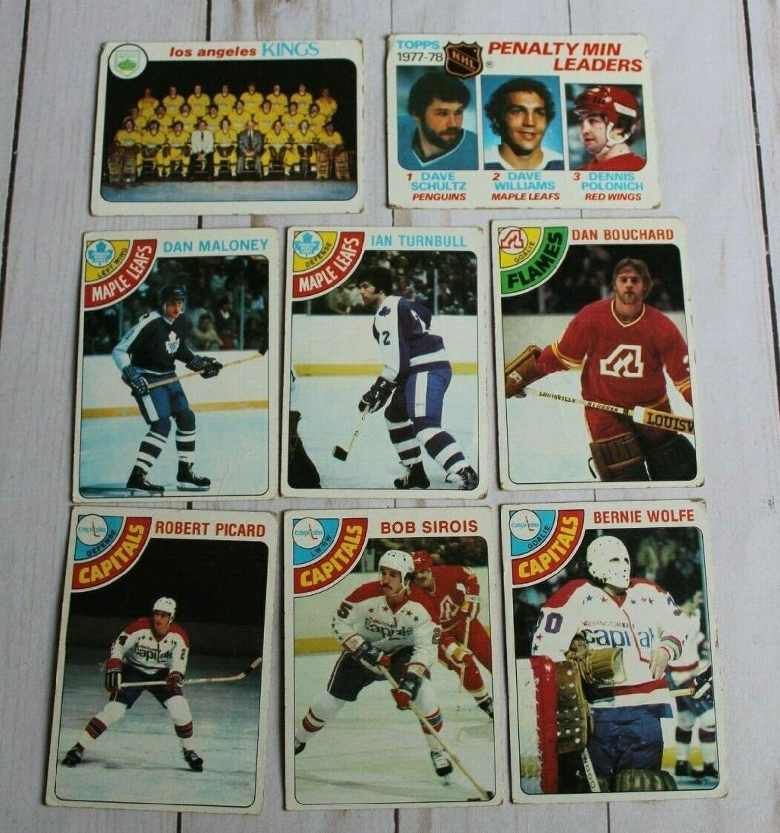 Topps NHL Hockey Trading Cards 1978 Mixed Lot of 49 Etsy