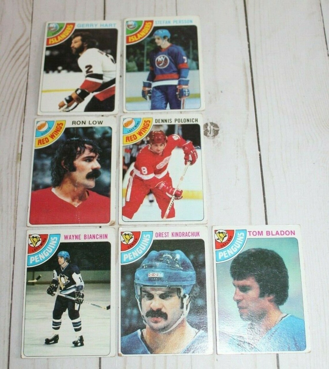 Topps NHL Hockey Trading Cards 1978 Mixed Lot of 49 Etsy