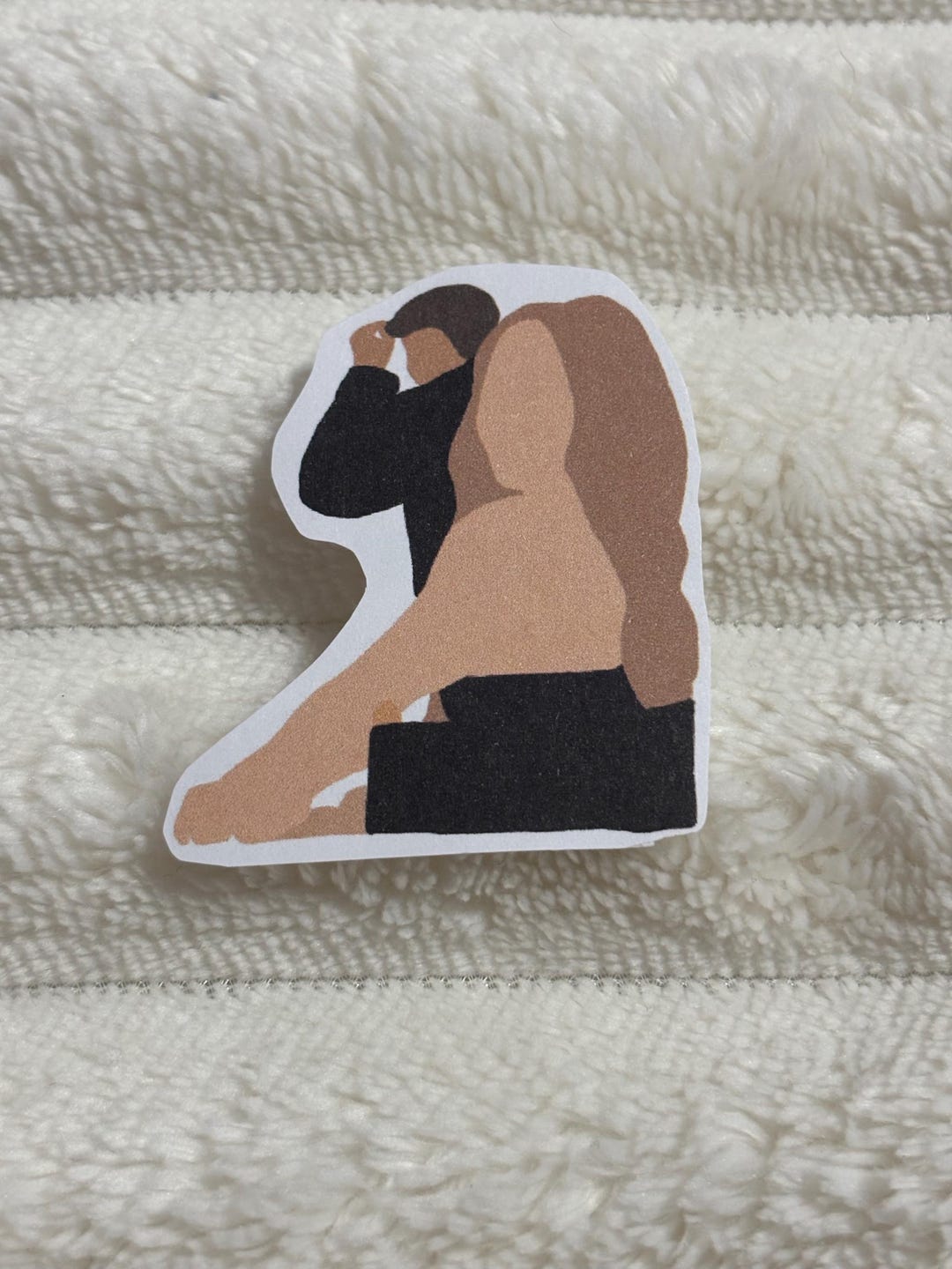 Interview Sticker Freya Skye and Malachi Barton Getting Ready for an Interview Sticker - Etsy