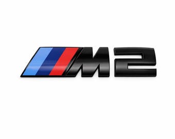 BMW M2 Sport Gloss Black Emblem (Bagageutrymme/Skärm)