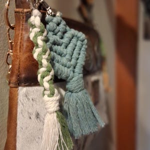 Custom Macrame Key Chains