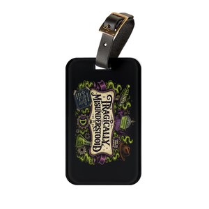 Mad Scientist Inspired Luggage Tag | Tragically Misunderstood Travel Tag | Science Nerd Travel Accessory | Theme Park Vacation Gift