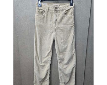 New Levi's Premium Ribcage Straight Ankle Corduroy Pants