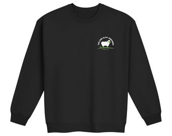 Sudadera bordada con el lema "El Señor es mi pastor"