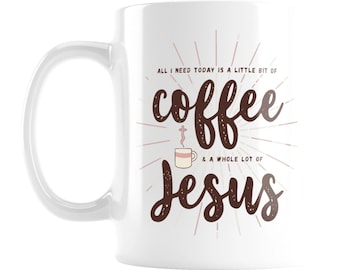 Taza de café y Jesús