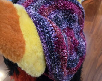 Solid Crochet Fursuit Beanie