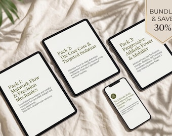 Ultimative Pilates-Mat-Abfolge Handbuch | Bewegungserzieher Cue Cards Deck