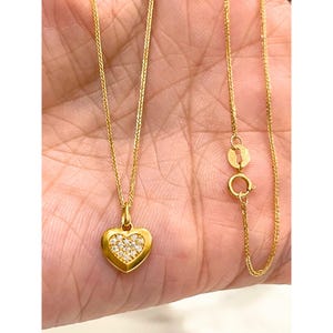 18 Karat Saudi Gold Necklace - Etsy