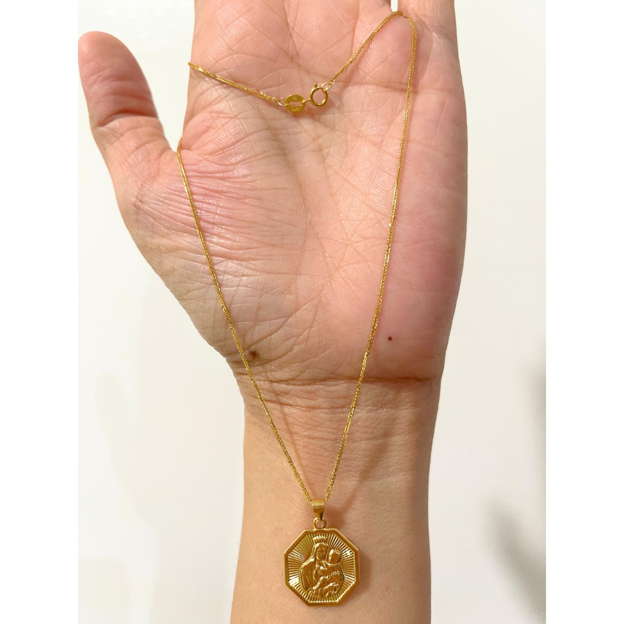 Saudi Gold 18 K Necklaces - Etsy