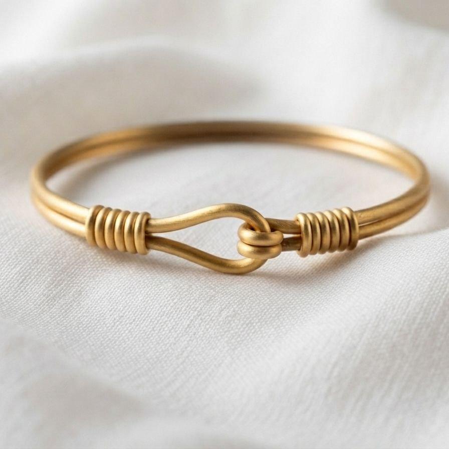Hook and Eye Bangle - Etsy