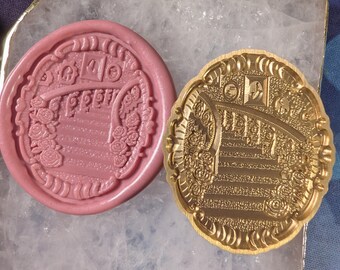 Rosy Stairwell - Destash Wax Seal Head