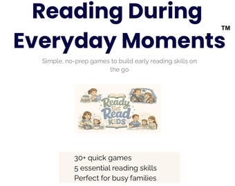 Teach Your Child to Read in Everyday Moments | Science of Reading Parent Guide