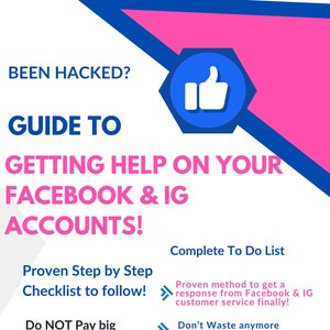 Guide to Get Help with your Hacked FB/IG Account
