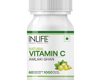 INLIFE AMLA with VITAMIN C 60 vegetarian capsules