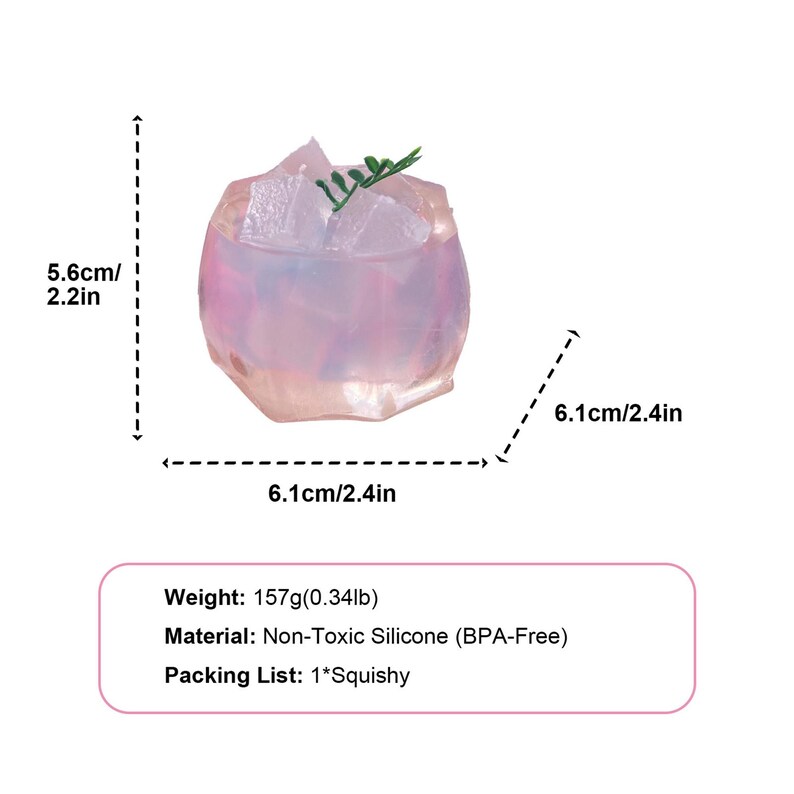 Bubble Tea Squishy | Odor-free Boba Toy | Slow Rise Silicone Fidget ...