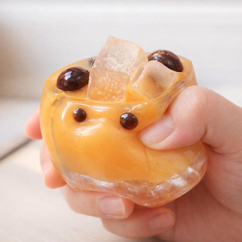 Bubble Tea Squishy | Odor-free Boba Toy | Slow Rise Silicone Fidget ...