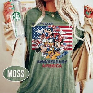 Mickey and Friends 4th July 2026 Shirt, Disney Independence Day Tee, Disneyland Family, Walt Disney World T-shirt image 6
