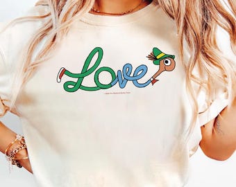 Comfort Colors Richard Scarry Love Shirt, Children Book Shirt, Bookish Tee, Richard Scarry Busytown Tee, Trendy Book Shirt