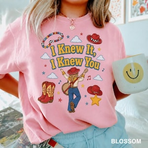 Toy Story 5 Comfort Colors Shirt, I Knew It, I Knew You Shirt, It's A Tay Story, Disneyland Toy Story Birthday Shirt, Music Tee image 1