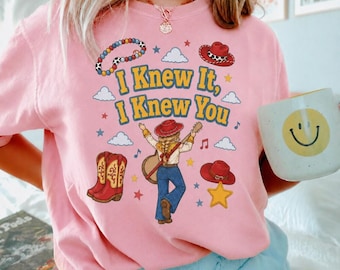 Toy Story 5 Comfort Colors Shirt, I Knew It, I Knew You Shirt, It's A Tay Story, Disneyland Toy Story Birthday Shirt, Music Tee