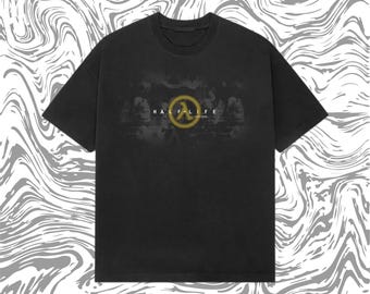 Vintage Half-Life Valve T-Shirt – Retro Y2K FPS Shooter Game Tee, Classic Gamer Streetwear, Heavyweight Cotton Graphic Shirt