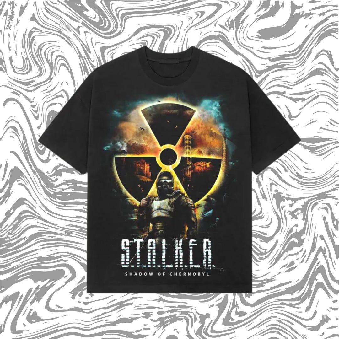 S.T.A.L.K.E.R. Shadow of Chernobyl T-shirt – Vintage Y2K FPS Horror ...