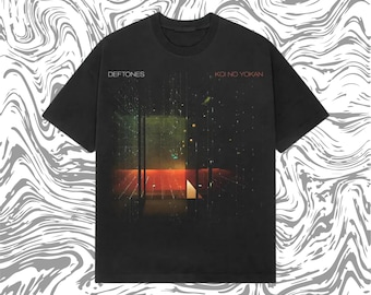 Deftones Koi No Yokan T-Shirt Vintage Style – Heavyweight Cotton Tee, Alternative Metal Band Shirt, Y2K Aesthetic Graphic Tee