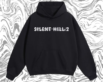 Silent Hill 2 Hoodie, Horror Gaming Hoodie, Silent Hill Hoodie, Retro Horror Gamer Sweatshirt, Video Game Hoodie, Gothic Streetwear