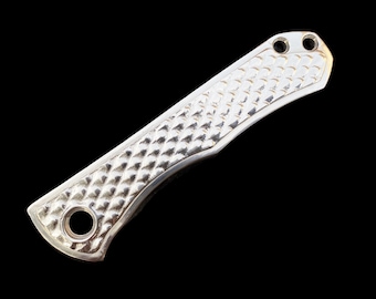 Cuchillo Chris Reeve Umnumzaan Dragon Skin TC4 Titanium Show Scale – Pulido espejo