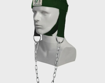 Heavy-Duty Neck Training Harness | Weight Lifting Head Strap for Gym & Muscle Strength | Adjustable Exercise Workout Straps or Training Belt