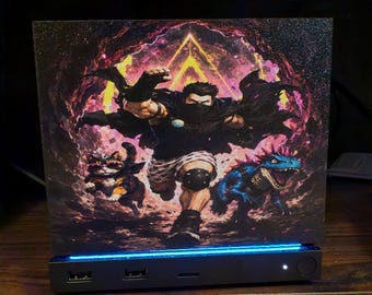 Dungeon Crawler Carl Steam Machine Faceplate | Licensed Landfin Studio Art (UV Printed)