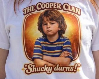 Camiseta Shucky Darns The Cooper Clan, camiseta de fan de Detective Monk, Billy, televisión vintage