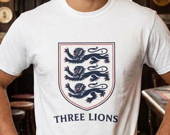 Camiseta Inglaterra Três Leões 2026 Futebol Copa do Mundo 2026
