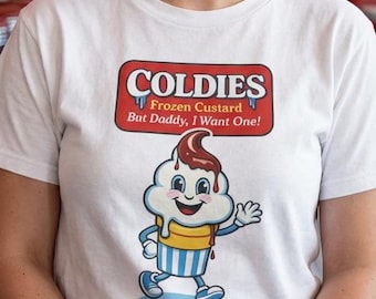 Camiseta de Coldies Frozen Custard Algo muy malo va a pasar (Tela de Netflix)