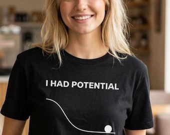 Tenía potencial. Proyecto de Ryan Gosling. ¡Hail Mary! Camiseta con cita de película.