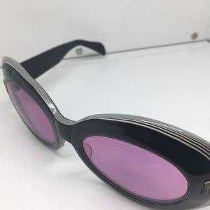 Vintage 70s  SUNMODES Oversize Oval Sunglasses Frame Jackio Woman